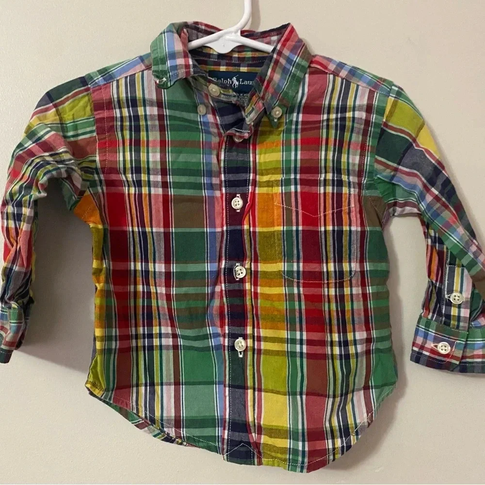 Ralph Lauren Shirt - size 9 months